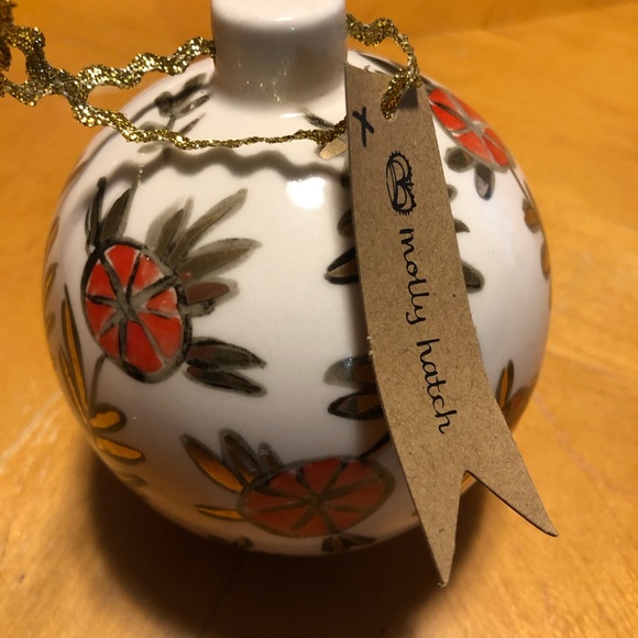 Molly Hatch Ceramic Cheer Ornament - Picture 2 of 4